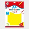 Outlet A4 12 Sheets of Fluorescent Cards Arts & Crafts