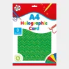 New 8 A4 Sheets of Holographic Card Arts & Crafts