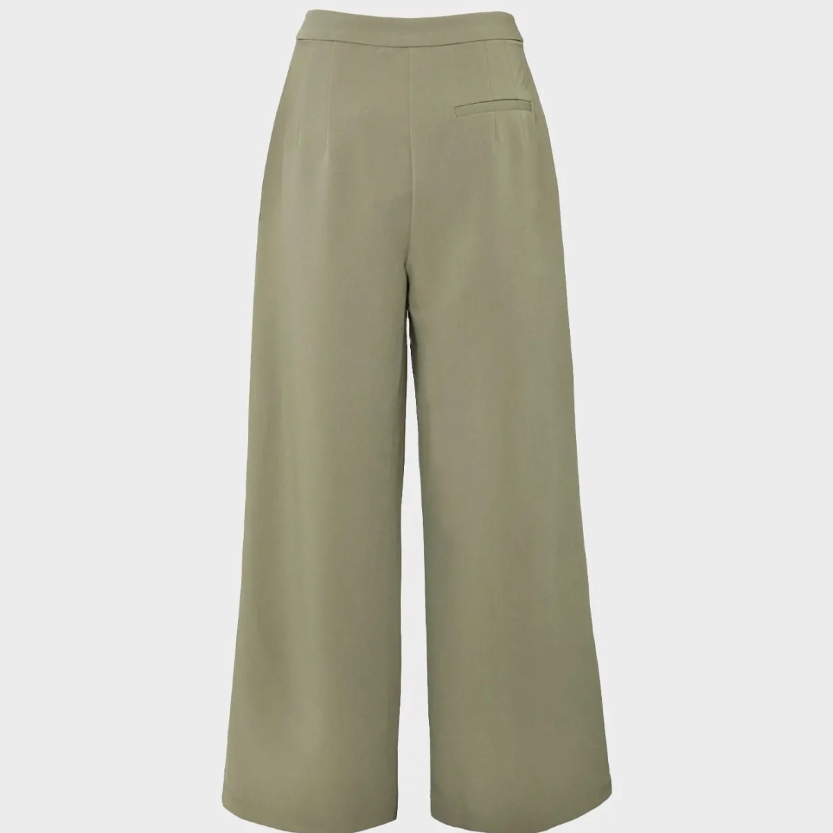 Best Another Sunday Khaki Wide Leg Trouser Women Trousers