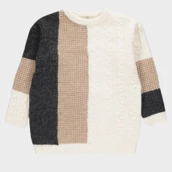Best Boys Colour Block Jumper Kids Longsleeves