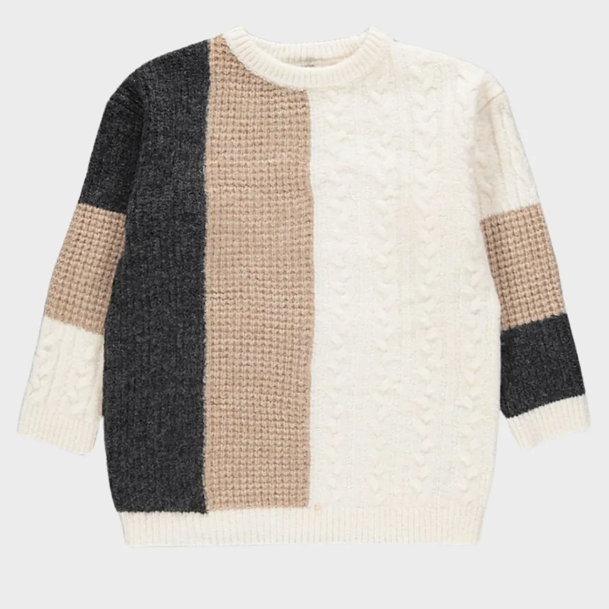 Best Boys Colour Block Jumper Kids Longsleeves