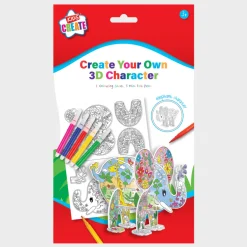 Fashion Create Your Own 3D Character Arts & Crafts