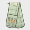 Clearance Double Oven Glove Herb Garden Oven Mitts