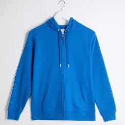 Discount Ex Store Ladies Blue Zipper Hoody Women Leisurewear | Hoodies & Sweatshirts