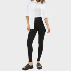 Sale Ex Store Ladies High Waisted Skinny Jeggings Women Jeans