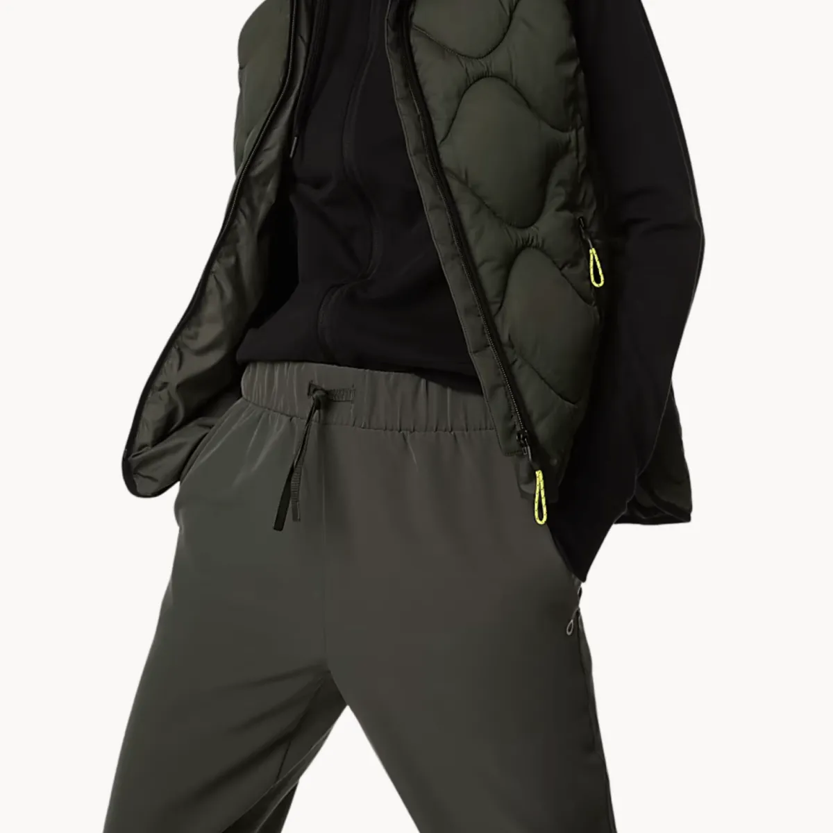 Online Ex Store Ladies Stormwear High Waisted Walking Trouser Women Trousers