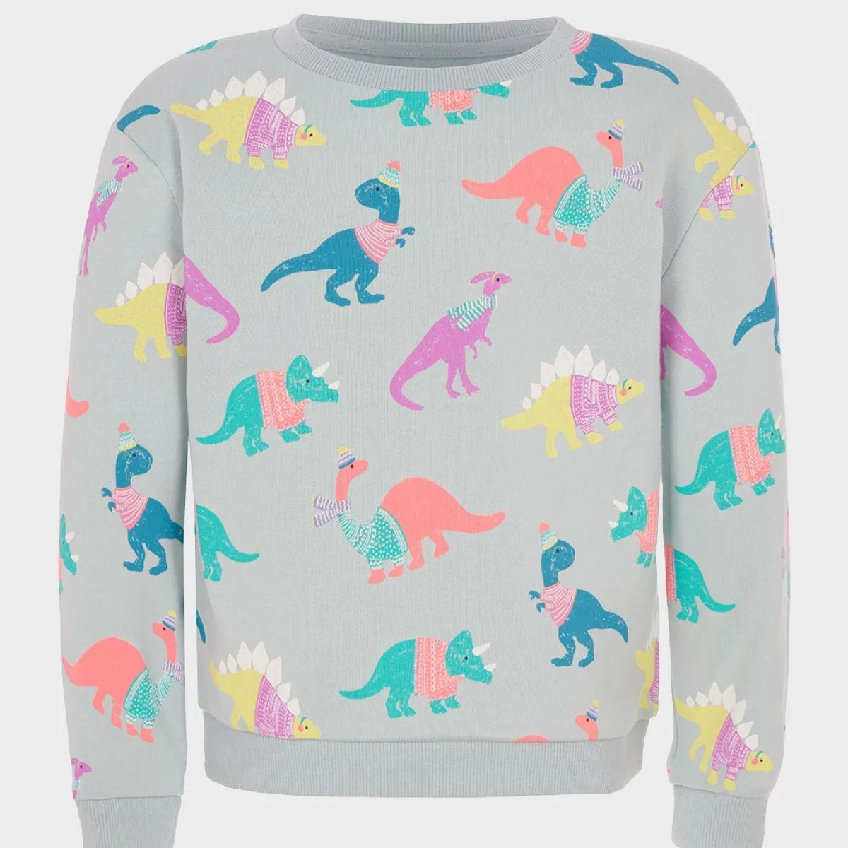 Online Girls Dino Sweater (2-7yrs) Kids Hoodies & Sweatshirts