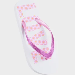 Sale Girls Love Print Flip Flop Kids Footwear