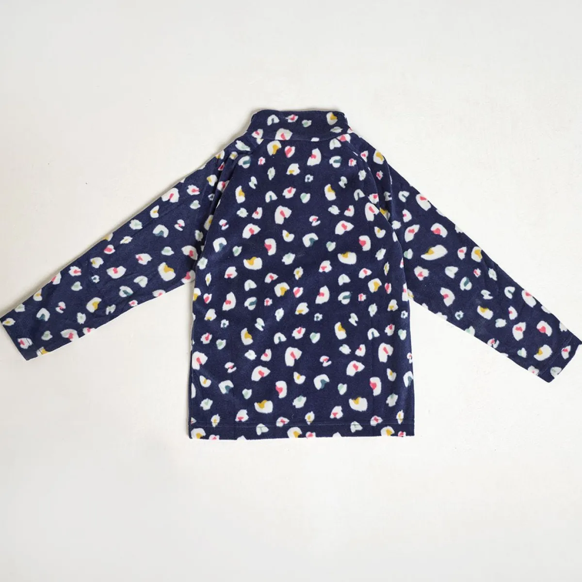 Sale Girls ed Printed Half Fleece Tops Kids Jackets & Coats