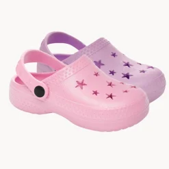 Sale Girls Pink Glitter Clogs Kids Footwear