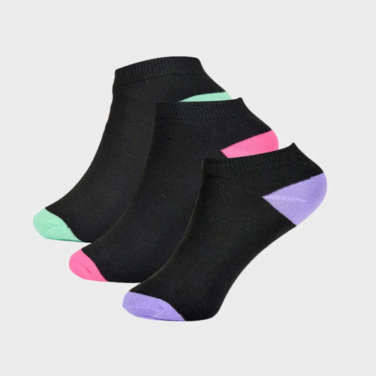 Outlet Girls 3pk Trainer Socks Kids Socks