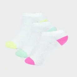 Clearance Girls 3pk Trainer Socks Kids Socks