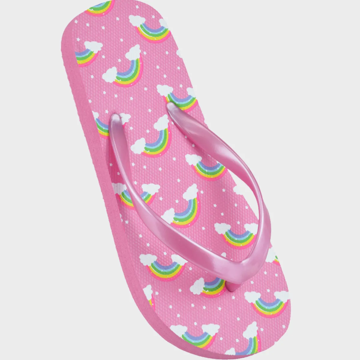Clearance Girls Rainbow Flip Flop Kids Footwear
