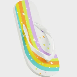 Sale Girls Rainbow Flip Flop Kids Footwear