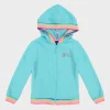 Discount Girls Rainbow trim Hoodie Kids Hoodies & Sweatshirts