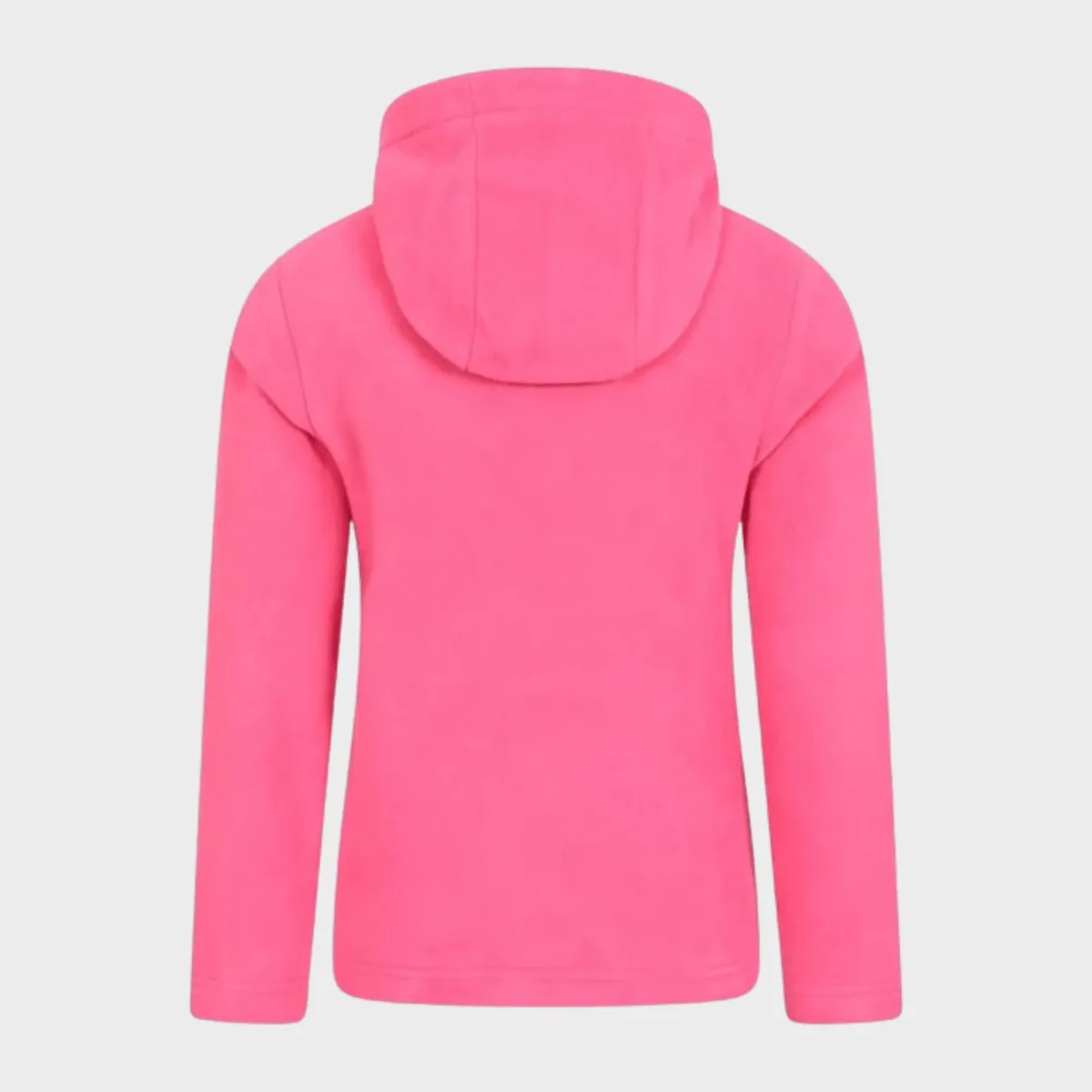 Clearance Girls Rosa Plain Hooded Half Zip Fleece Kids Jackets & Coats
