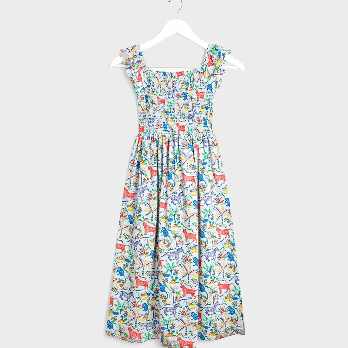Fashion Girls Safari Boden Dress Kids Dresses