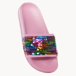 Best Girls Sequin Slider Kids Footwear