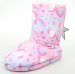 Outlet Girls Unicorn Slippers Kids Footwear