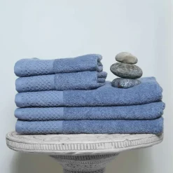 Sale 500GSM Luxury Towels Slate Blue Towels