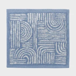 Discount Jacquard Face Cloth Blue Towels