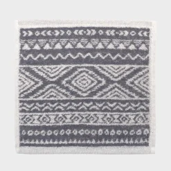 Online Jacquard Face Cloth Charcoal Towels