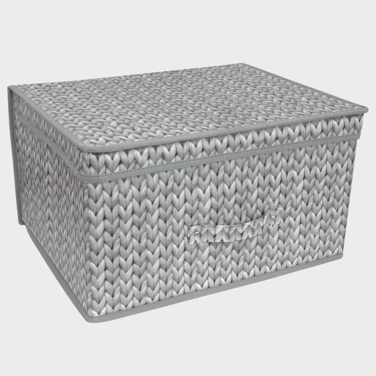 Online Jumbo Knitted Storage Chest 45X35X25cm Storage