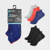 Best Kids 3 Pack Trainer Socks with Grippers Kids Socks