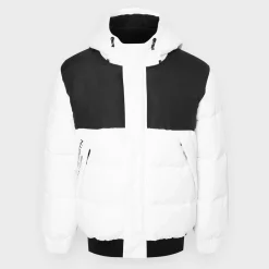 Clearance Kids Contrast White Coat Kids Jackets & Coats
