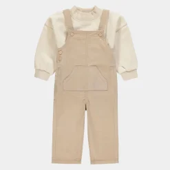 Discount Kids Corduroy Top & Dungaree Set Kids Joggers & Leggings | Hoodies & Sweatshirts