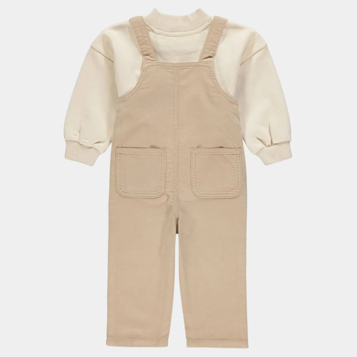 Discount Kids Corduroy Top & Dungaree Set Kids Joggers & Leggings | Hoodies & Sweatshirts
