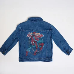 Outlet Kids Marvel Spiderman Denim Jacket Kids Jackets & Coats