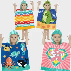 New Kids Microfibre Beach Poncho (1.5-3Y) Towels