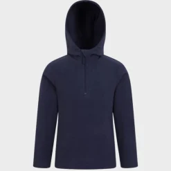 Best Kids Plain Half Zip Hooded Fleece Kids Hoodies & Sweatshirts