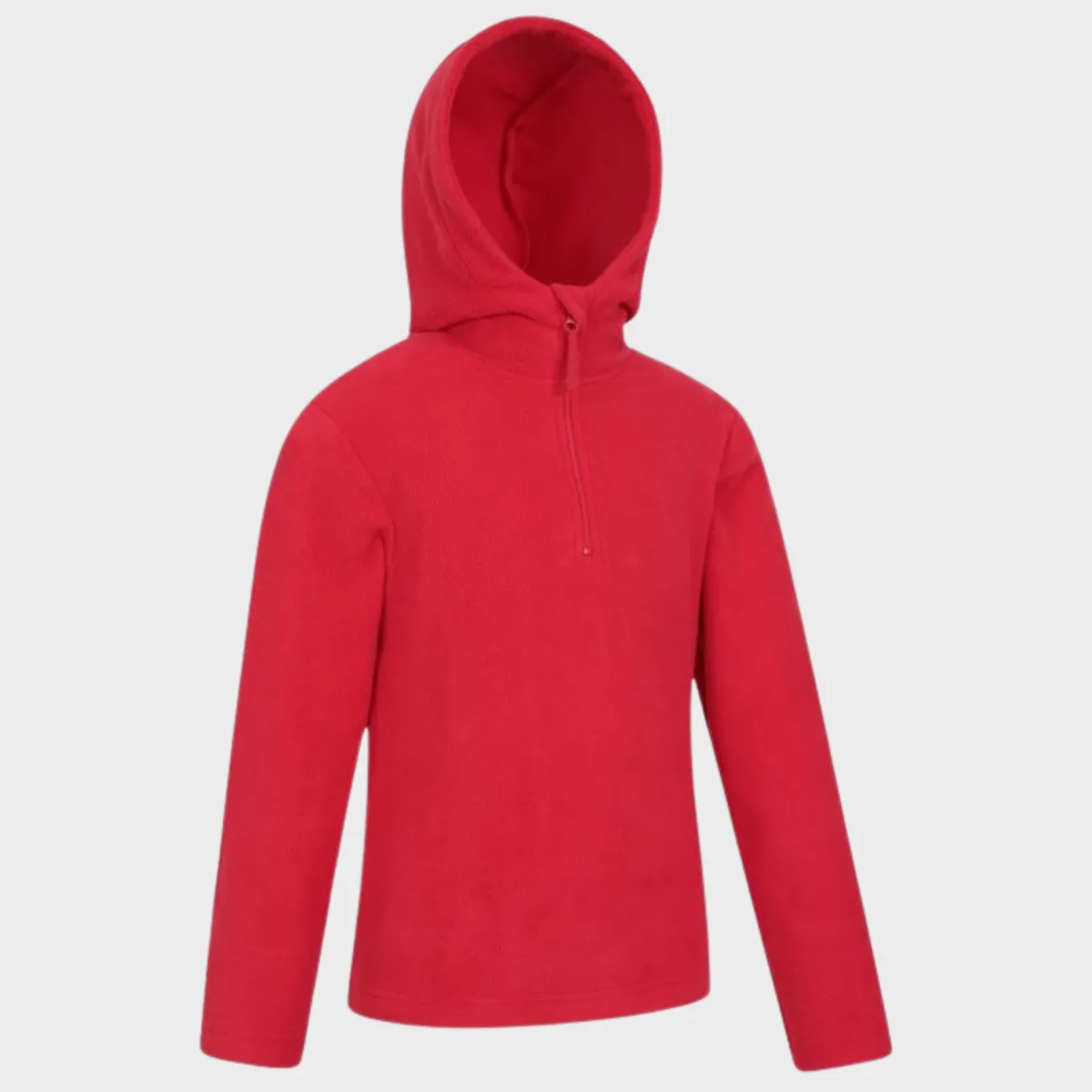 Sale Kids Plain Half Zip Hooded Fleece Kids Hoodies & Sweatshirts