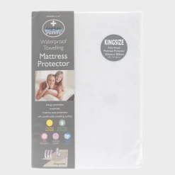 Clearance King Terry Mattress Protector Bed Sheets
