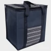 Clearance 28L Nautical Stripe Jumbo Cooler Bag Storage