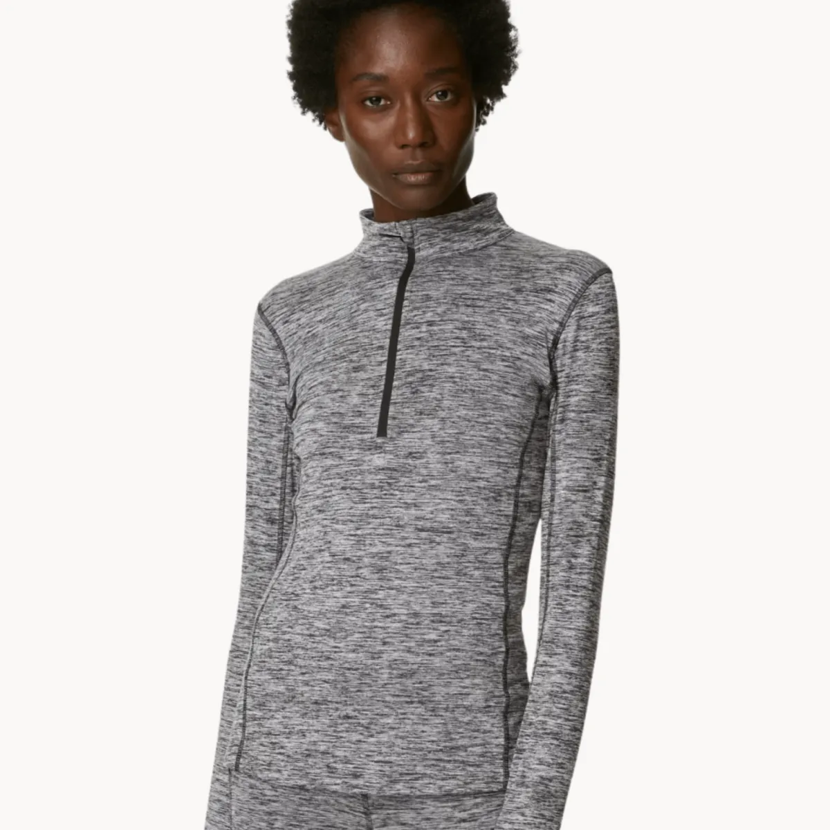 Best Ladies 1/4 Zip Gym Jacket Women Leisurewear | Tops