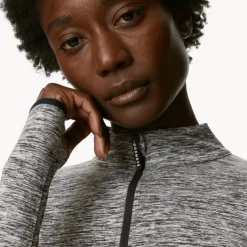 Best Ladies 1/4 Zip Gym Jacket Women Leisurewear | Tops