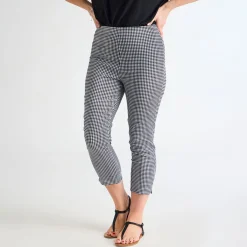 Best Ladies Bengaline Gingham Trousers Women Trousers | Bengaline