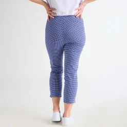 Best Ladies Bengaline Gingham Trousers Women Trousers | Bengaline