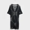 New Ladies Geo Detail Kimono Women Kimono | Shirts & Blouses