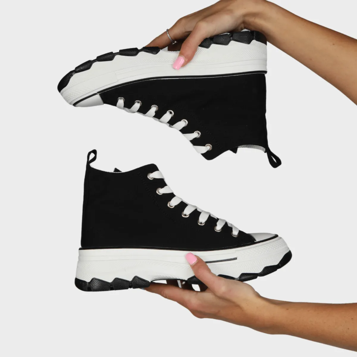 Sale Ladies High Top Trainer Women Footwear