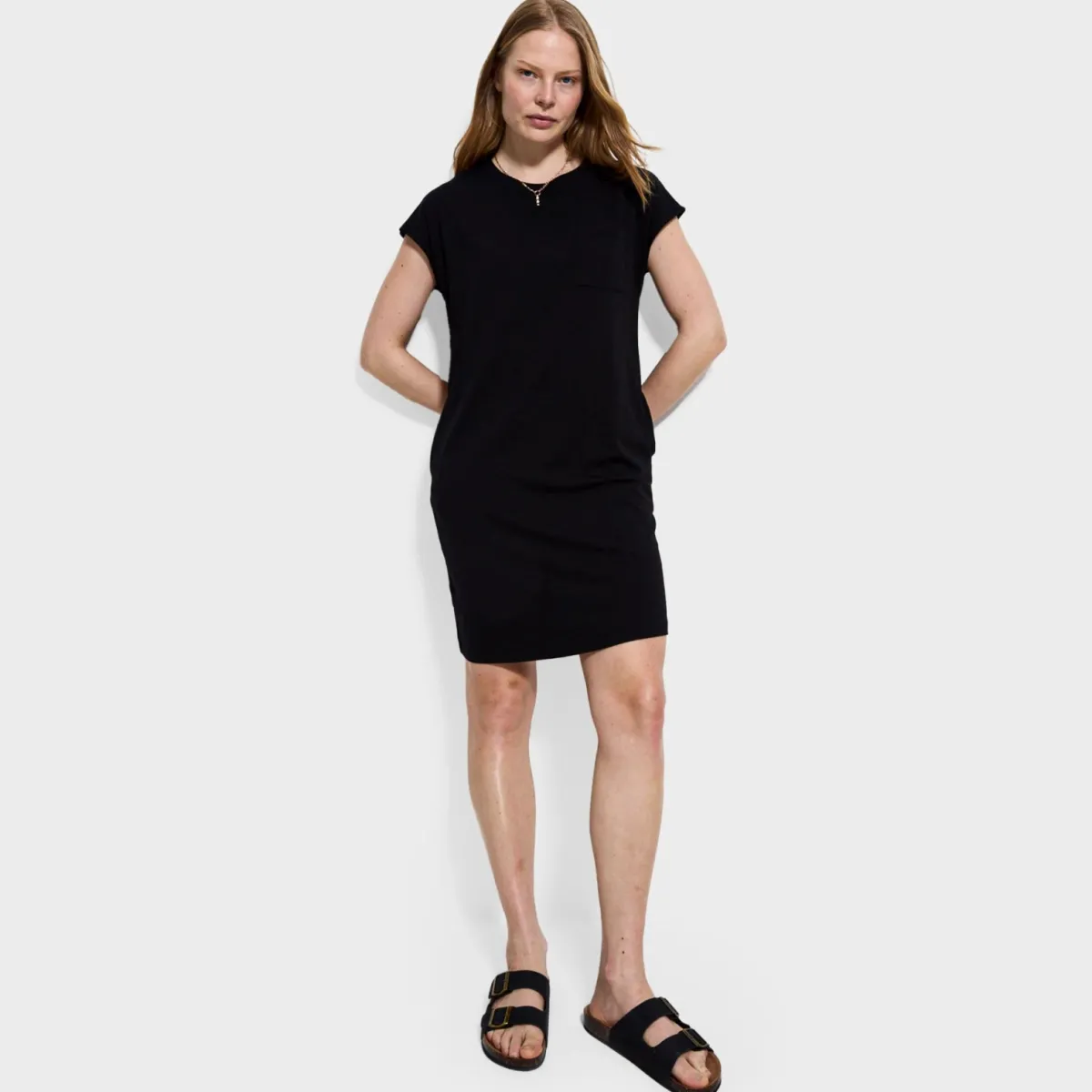 Clearance Ladies Pocket Dress Women Leisurewear | Dresses