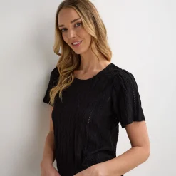 New Ladies Textured Top Women Dresses | Dresses