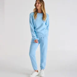 Outlet Ladies Blue Sweatshirt Women Leisurewear | Hoodies & Sweatshirts