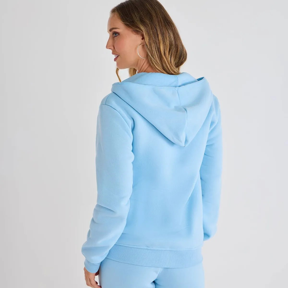 Outlet Ladies Blue Zip Jacket Women Leisurewear