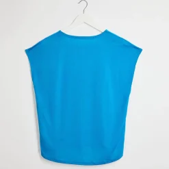 Online Ladies Bright Blue Gym Top Women Leisurewear | Tops