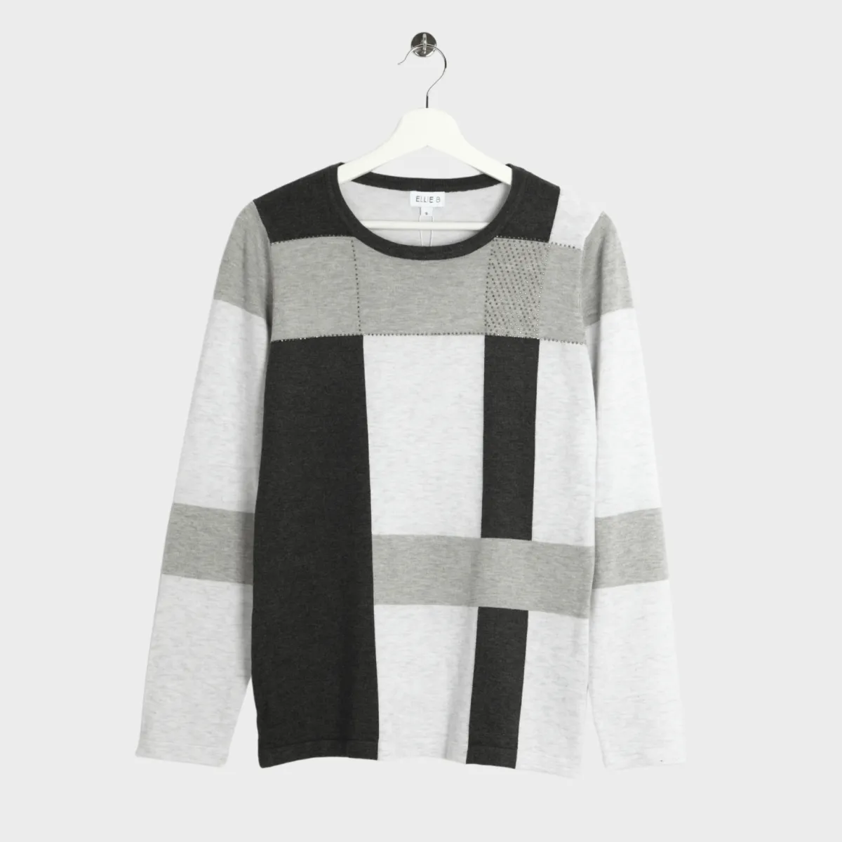 Fashion Ladies Colour Block Jumper Women Knitwear | Knitwear