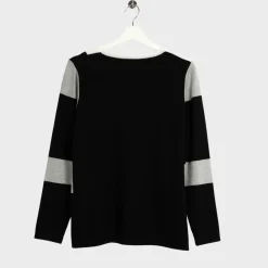 Hot Ladies Colour Block Jumper Women Knitwear | Knitwear